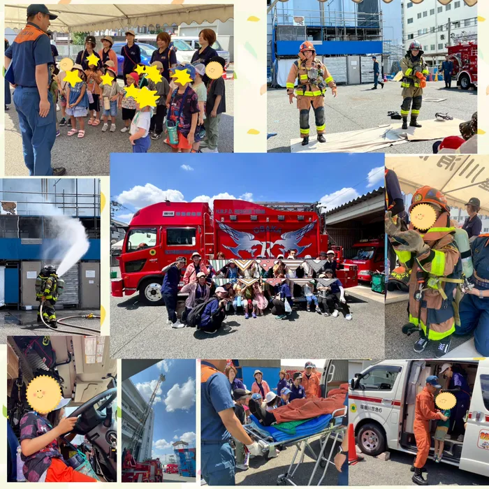ウィングハート/🔥消防署見学楽しかったよ🚒🚒