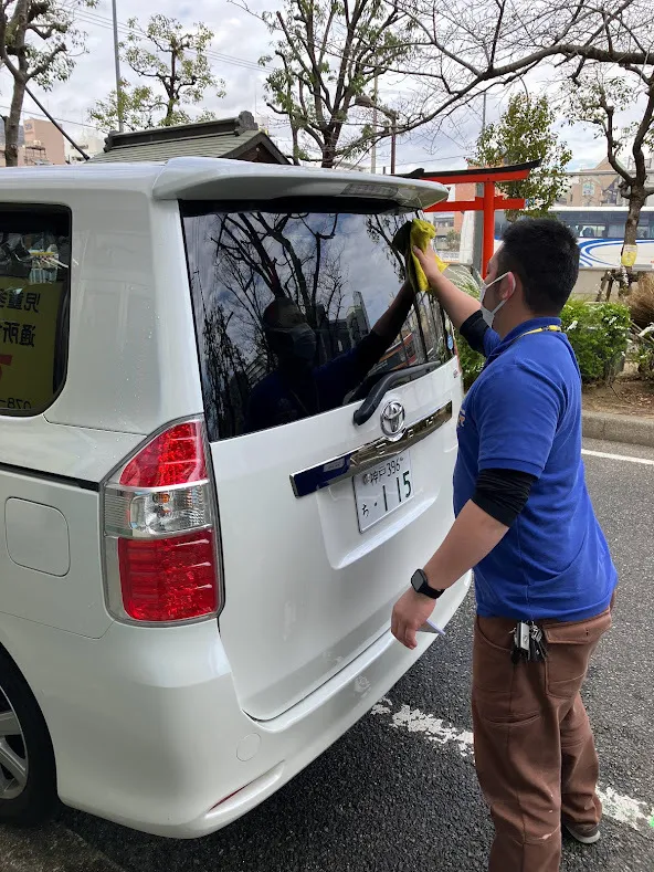 児童多機能型通所サービス　てとて/お車メンテナンス(^_-)-☆