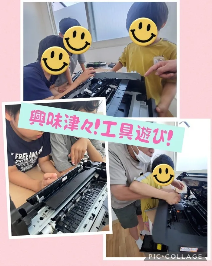 こどもみらいアイビー向陽台/工具遊び！本日はドライバーを使います