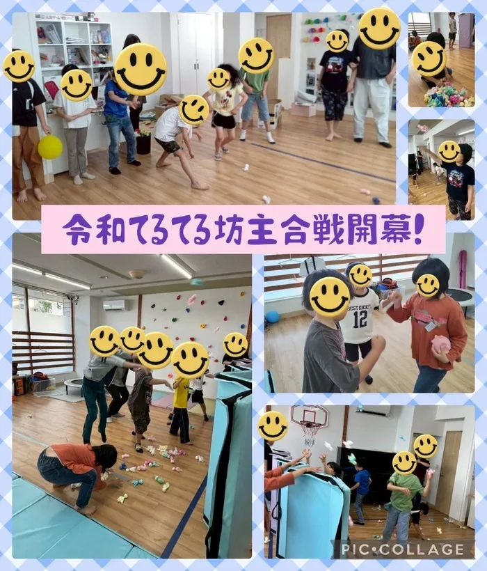こどもみらいアイビー向陽台/てるてる坊主合戦！