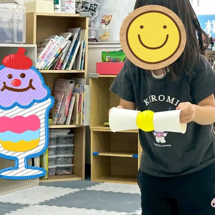 児童発達支援・放課後等デイサービスすたーりー/紙コップボール集め( ˙꒳​˙  )✨️