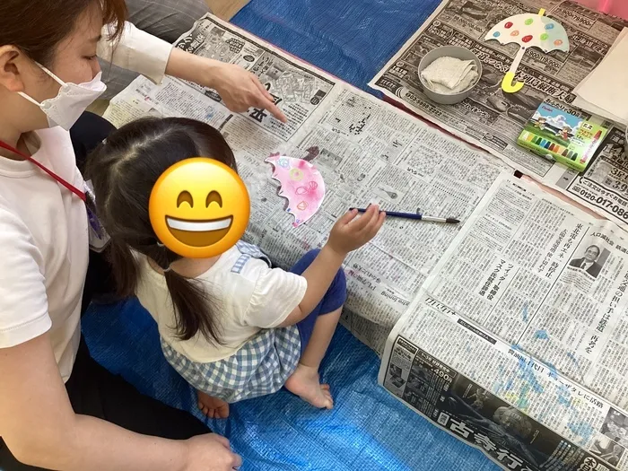 てらぴぁぽけっと　相模原駅前教室/製作☔️