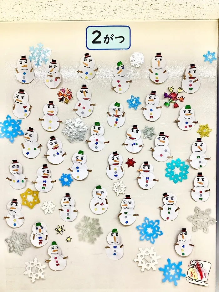 てらぴぁぽけっと　相模原駅前教室/2月製作⛄️