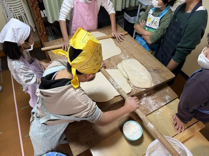 ジーニアスの卵/うどん打ち😆