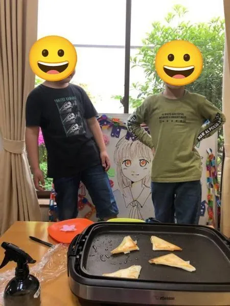 ごーうぃず/カブト焼きを作りました♪