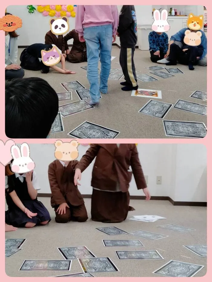ミライク　西長堀教室/ジャンボ神経衰弱をしました🃏