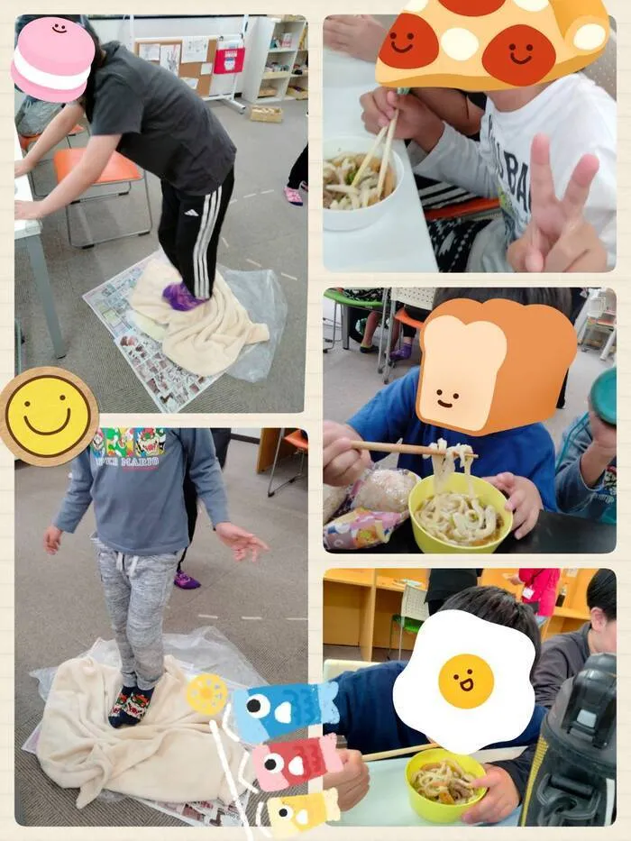 ミライク　西長堀教室/手打ちうどんを作りました🥢