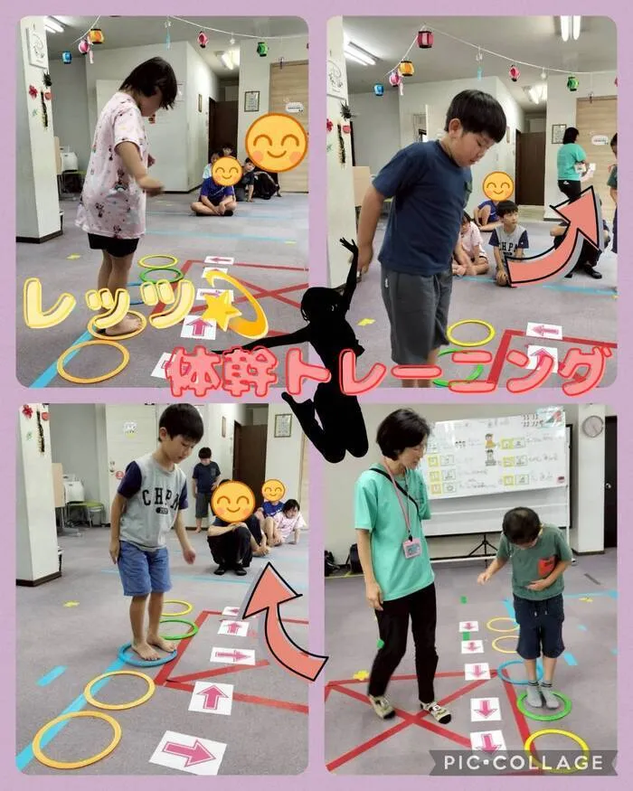 児童発達支援・放課後等デイサービス ハッピーエンジェル/レッツ体幹トレーニング👼