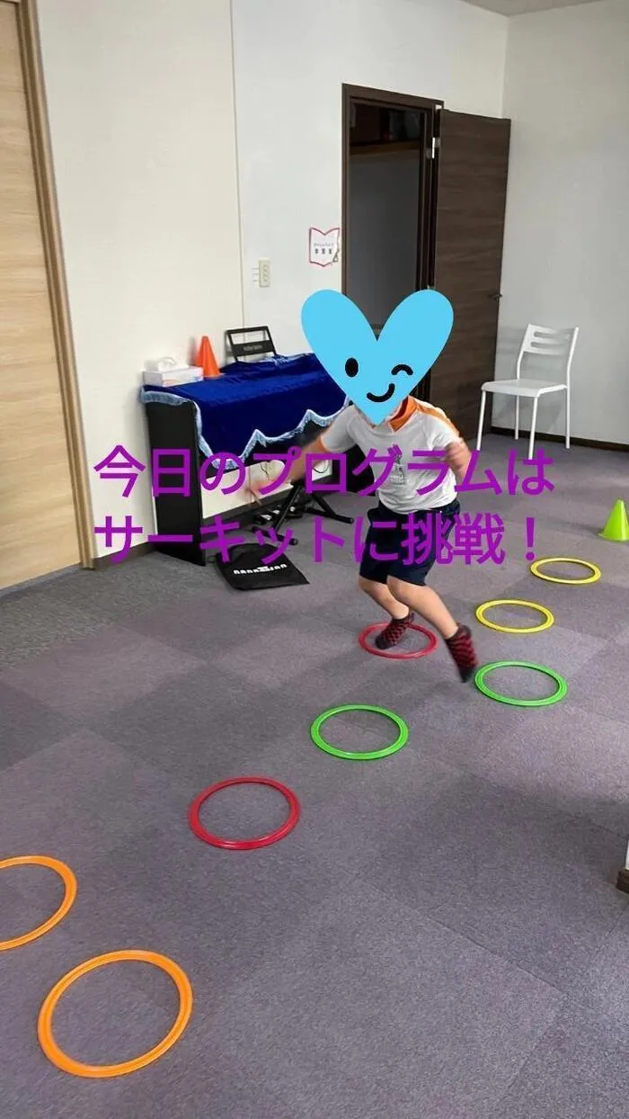 児童発達支援・放課後等デイサービス ハッピーエンジェル/サーキットに挑戦👼
