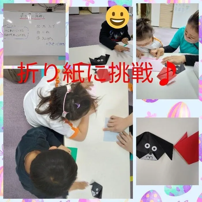児童発達支援・放課後等デイサービス ハッピーエンジェル/折り紙に挑戦👼