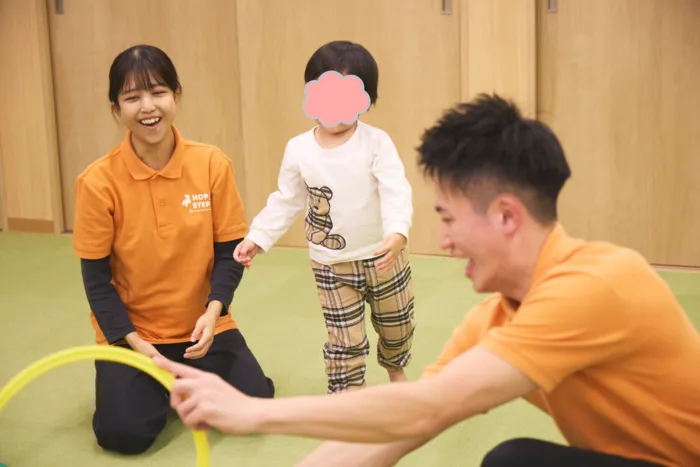【送迎あり・運動療育】ホップステップ元住吉校（児童発達支援）/ゆっくり関係づくり🌷