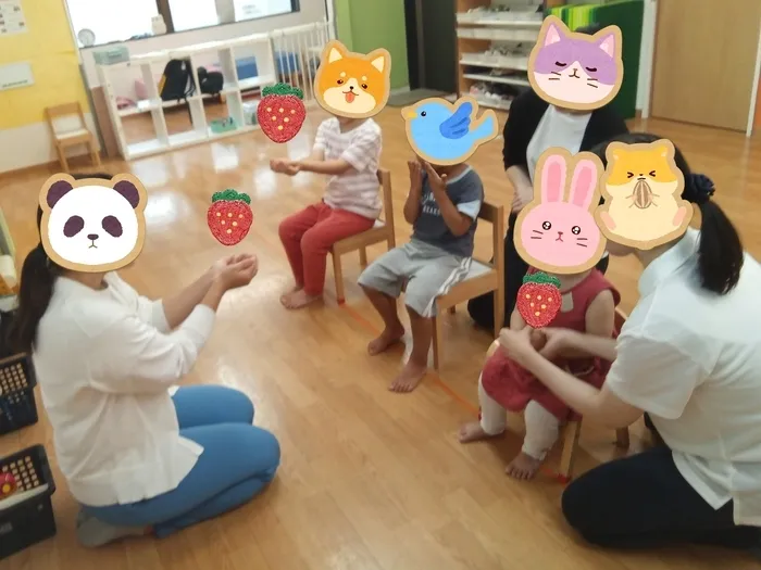 てらぴぁぽけっと　市川行徳教室/おちたおちたゲーム🍓