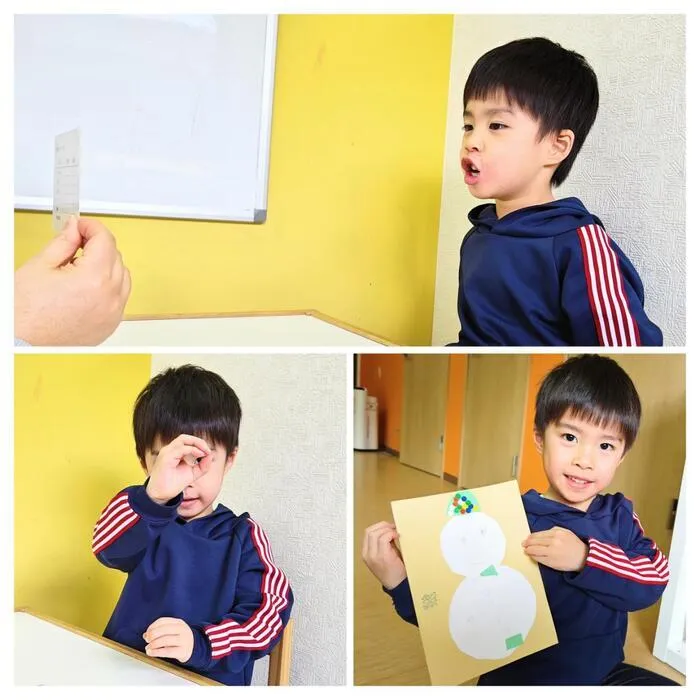 てらぴぁぽけっと長原駅前教室/絵カードのお勉強👦