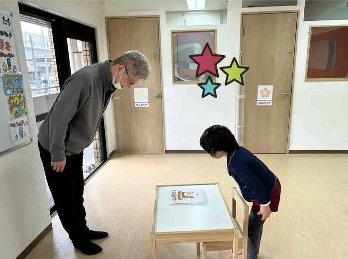 てらぴぁぽけっと長原駅前教室/挨拶🌷