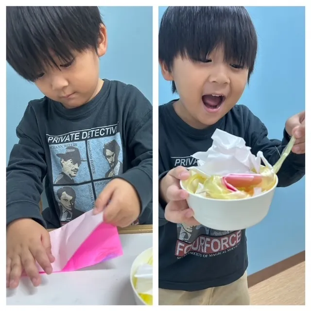 【利用者募集中!】てらぴぁぽけっと長原駅前教室/ラーメンを作ったよ🍜