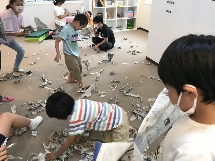 ≪空きあり≫ りんく　 読売ランド前駅教室/新聞ビリビリ📃💥