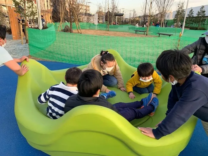 りんく　読売ランド前駅教室/新しい公園へ✨