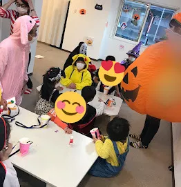 りんく　読売ランド前駅教室/👻ハロウィンかざり✨