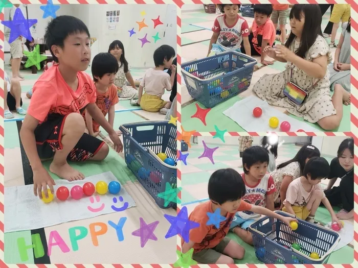【見学受付中！お気軽にご連絡ください！】　おおきな木　東大阪吉田/カラーボール🔵🟡🟣🟢🔴