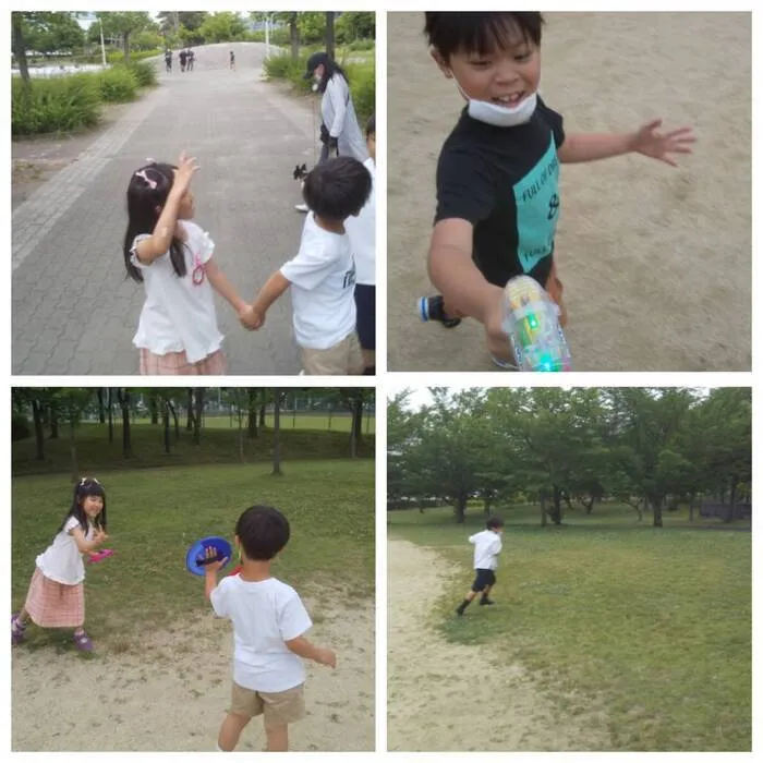 【見学受付中！お気軽にご連絡ください！】　おおきな木　東大阪吉田/本日の公園あそび🥎