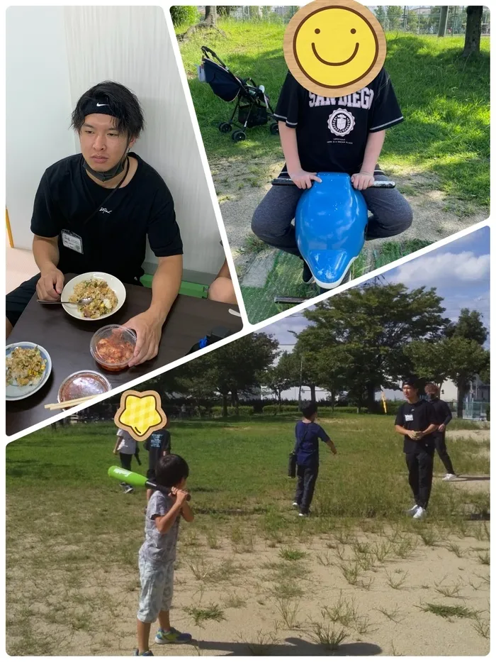 【見学受付中！お気軽にご連絡ください！】　おおきな木　東大阪吉田/昼食提供と公園遊び⚾️