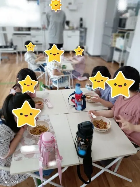 児童発達支援・放課後等デイサービスぶるーむ南郷/焼きそばクッキング🥢
