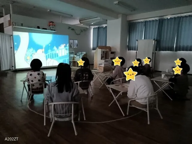 児童発達支援・放課後等デイサービスぶるーむ南郷/映画観賞🎥