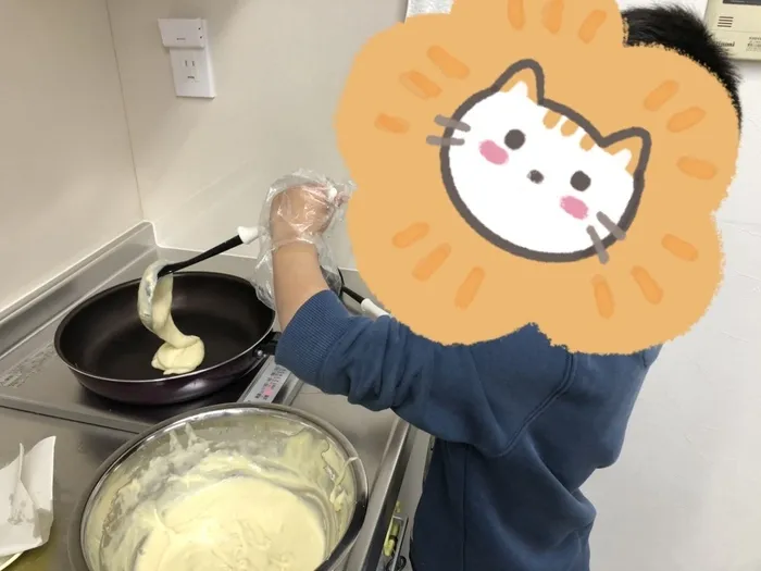 nijico辻堂駅前/ホットケーキ作り🥧🍫