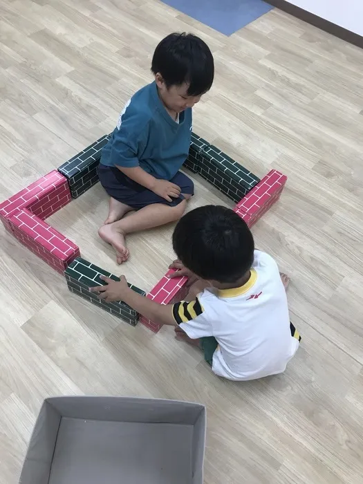 てらぴぁぽけっと南柏教室/みんなで見立てあそび(^^)♪