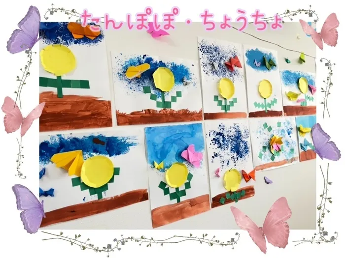アイダージュニア豊中教室/🏵️４月の製作🏵️