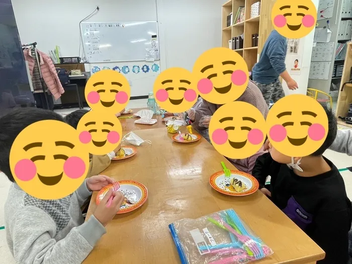 放課後等デイサービスキラキラ本郷町/おやつレク🍰☺️