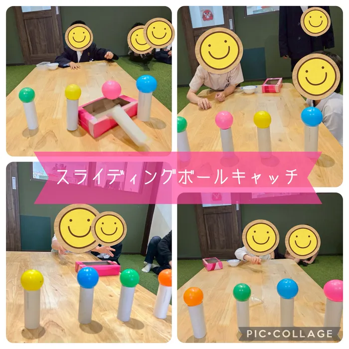 【ABA個別療育・就学前支援】BEAR KIDS （ベアキッズ）東成１号店/スライディングボールキャッチ