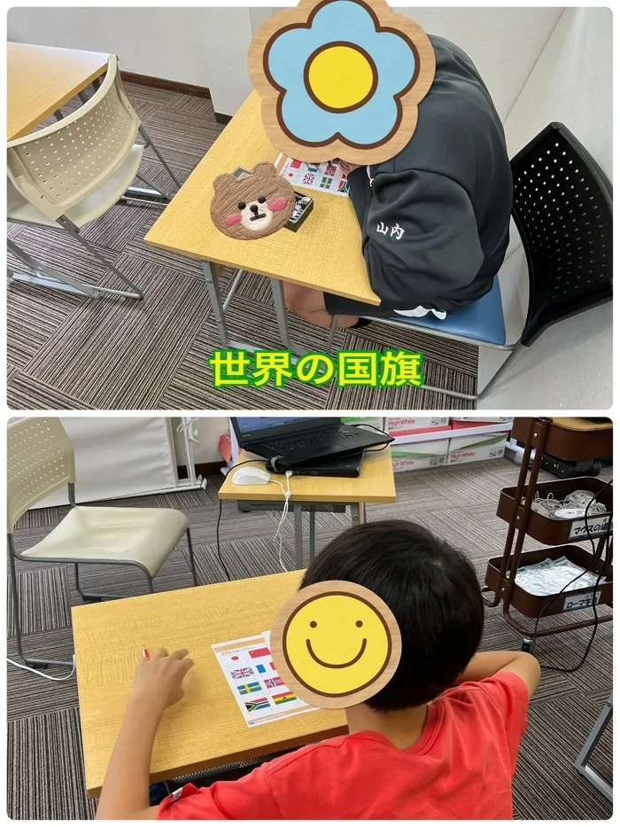 こすもすカレッジジュニア新松戸教室/世界の国旗