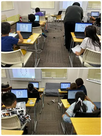 こすもすカレッジジュニア新松戸教室/パソコンでしりとりゲーム