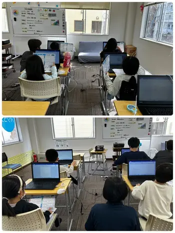 こすもすカレッジジュニア新松戸教室/タイピング練習