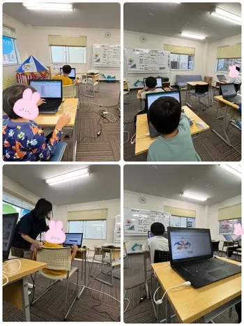 こすもすカレッジジュニア新松戸教室/パソコンでカレンダー作り♪