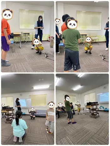 こすもすカレッジジュニア新松戸教室/ジェスチャーゲーム