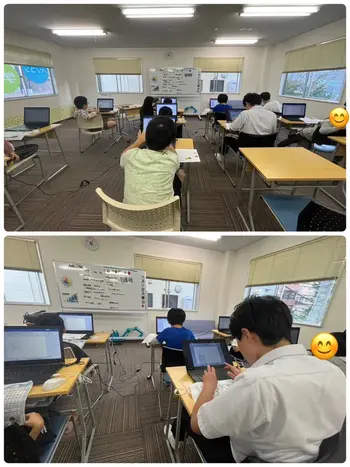 こすもすカレッジジュニア新松戸教室/タイピング練習！！