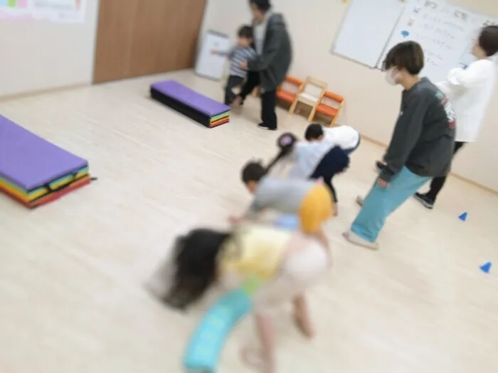 てらぴぁぽけっと目白教室/横、横、クマさん🐻