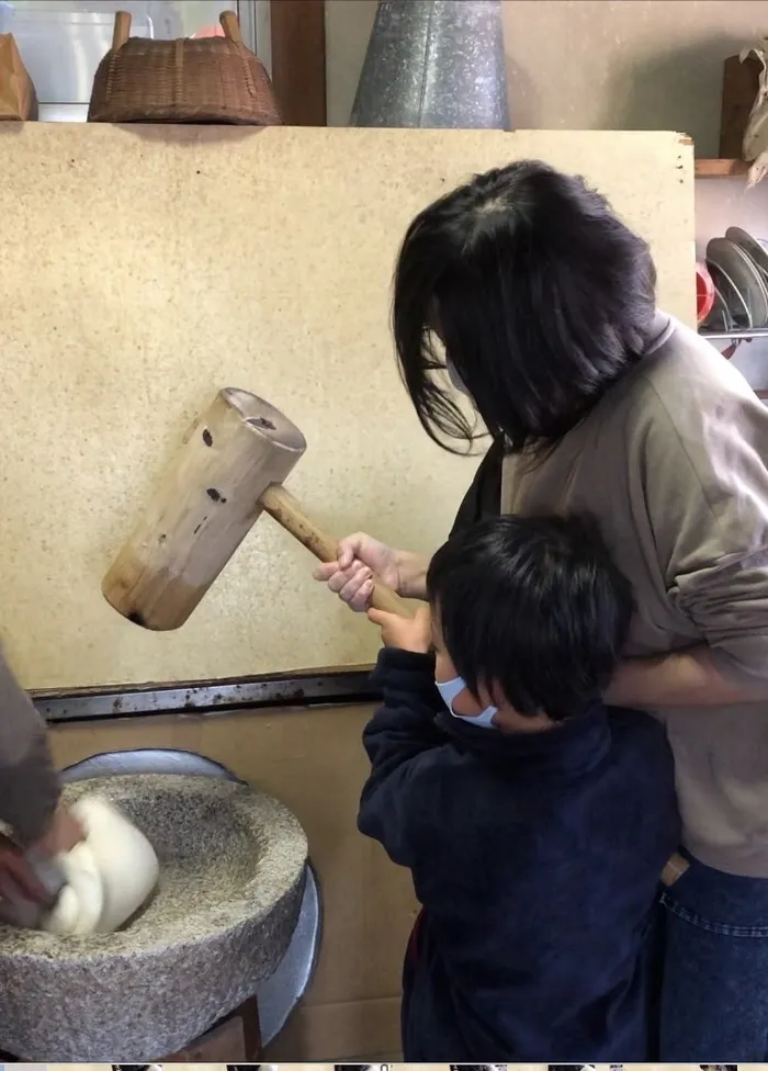 はぴねす/餅つき