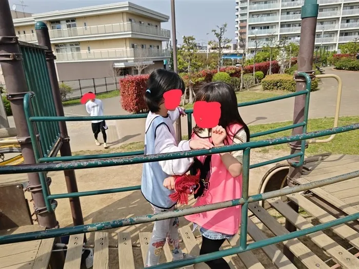ふれあい児童発達支援・放課後等デイサービス　浦安教室/公園で