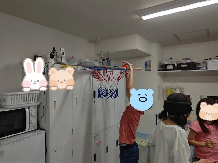 ふれあい児童発達支援・放課後等デイサービス　浦安教室/手作りでバスケ🏀