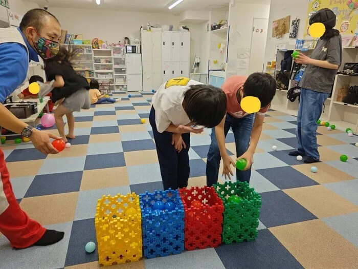 ふれあい児童発達支援・放課後等デイサービス　浦安教室/ブロックで