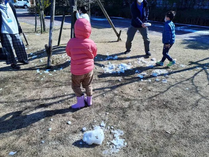 ふれあい児童発達支援・放課後等デイサービス　浦安教室/雪遊び