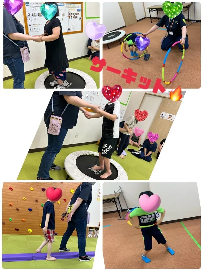 放課後等デイサービス＆児童発達支援ウィズ・ユー北仙台/サーキット🔥