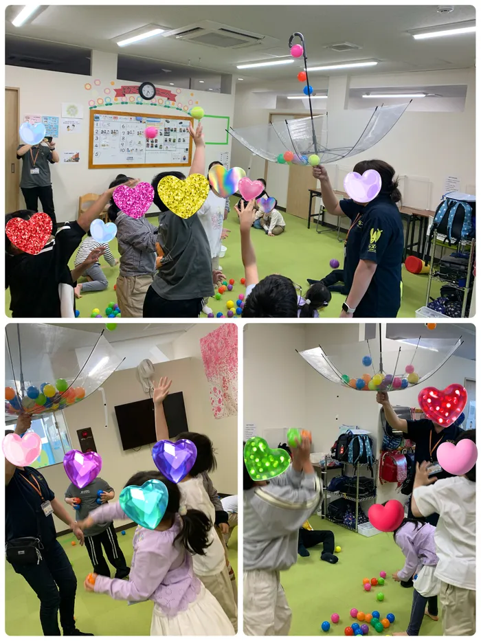 放課後等デイサービス＆児童発達支援ウィズ・ユー北仙台/玉入れ大会♪