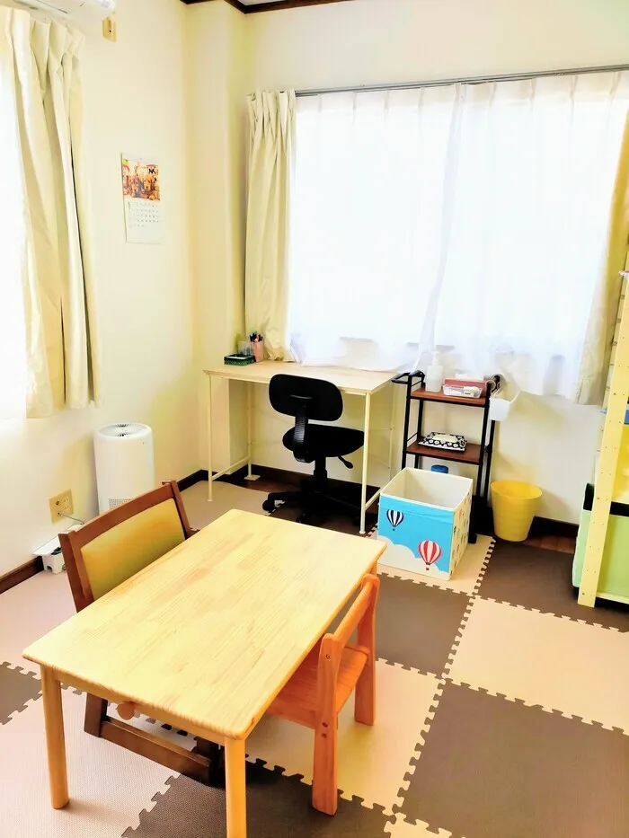 個別のお勉強のお部屋です。個室になっています。