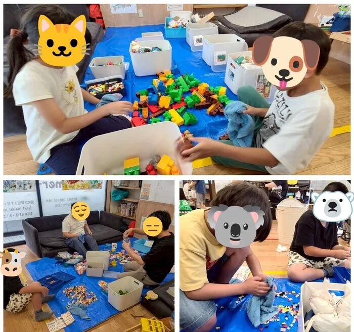 エメファミーユ鷺沼/🧩みんなでおもちゃ箱を片付けよう🧸