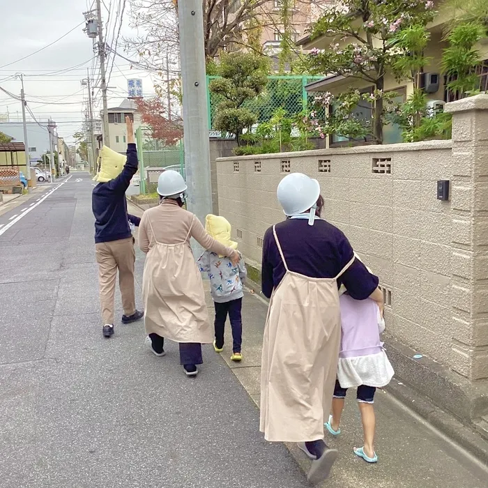 てらぴぁぽけっと　名古屋名城公園教室/避難訓練を実施しました＊