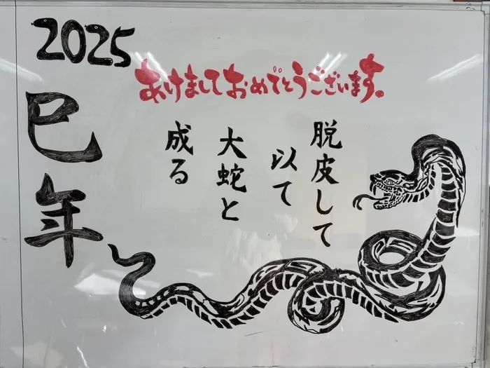 ネクスト晴る日/あけましておめでとうございます🐍